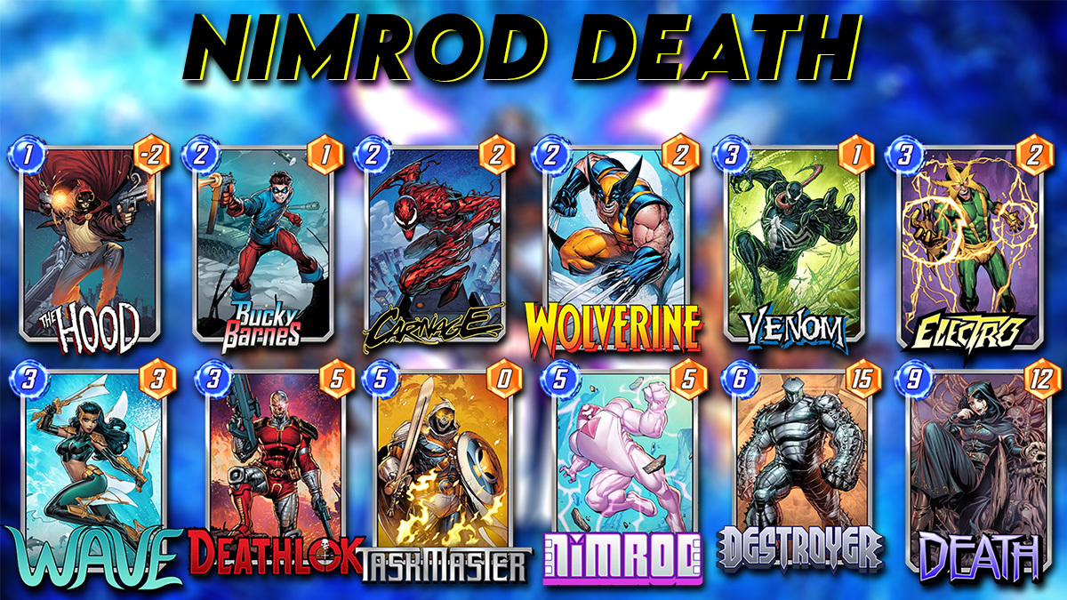 Best Nimrod Decks In Marvel Snap