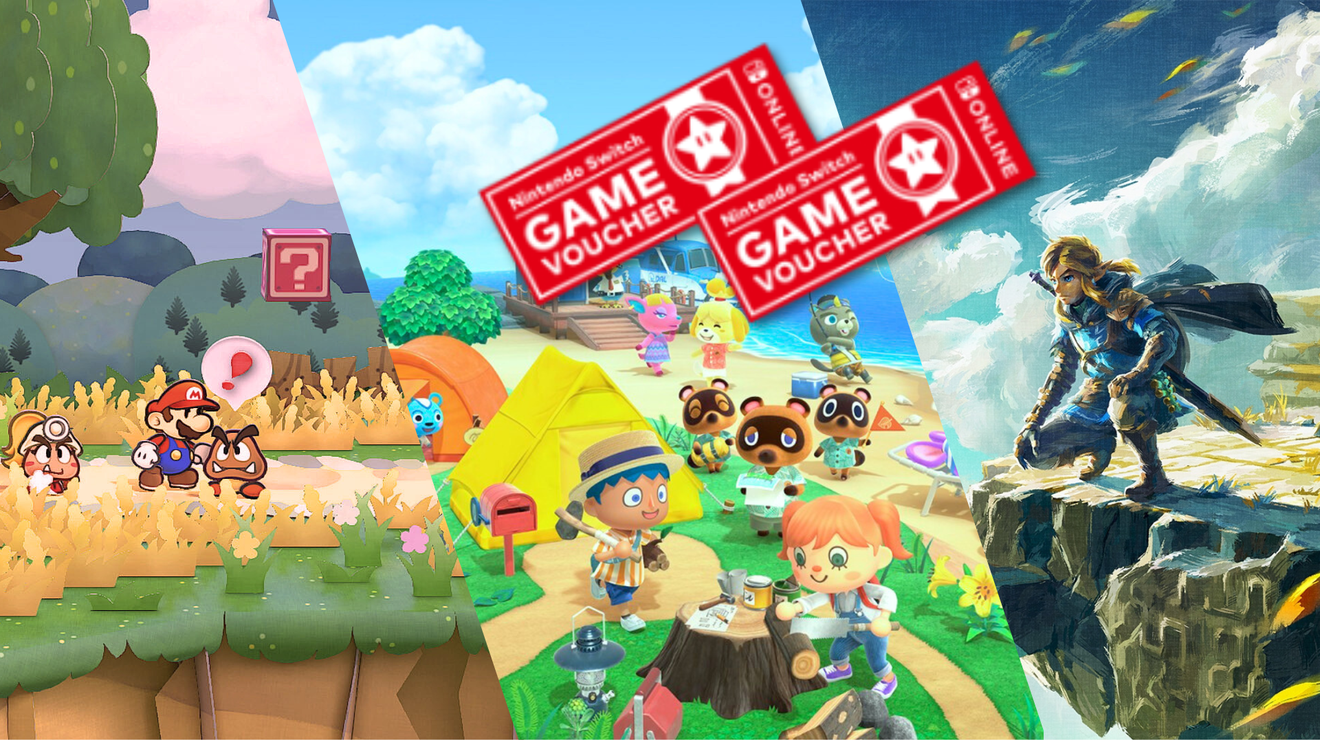 Nintendo game vouchers