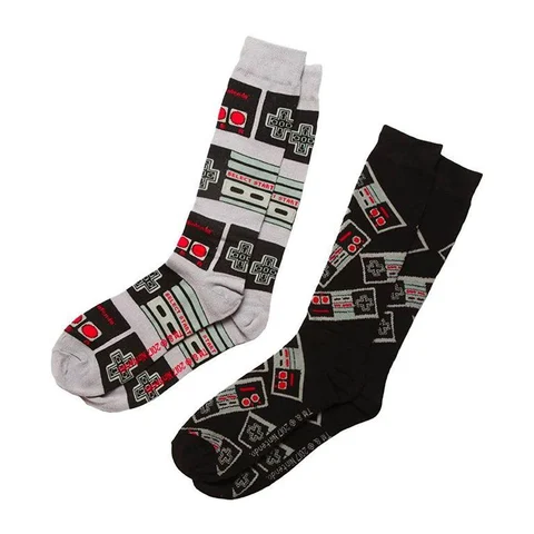 Nintendo men s 2 pack crew socks