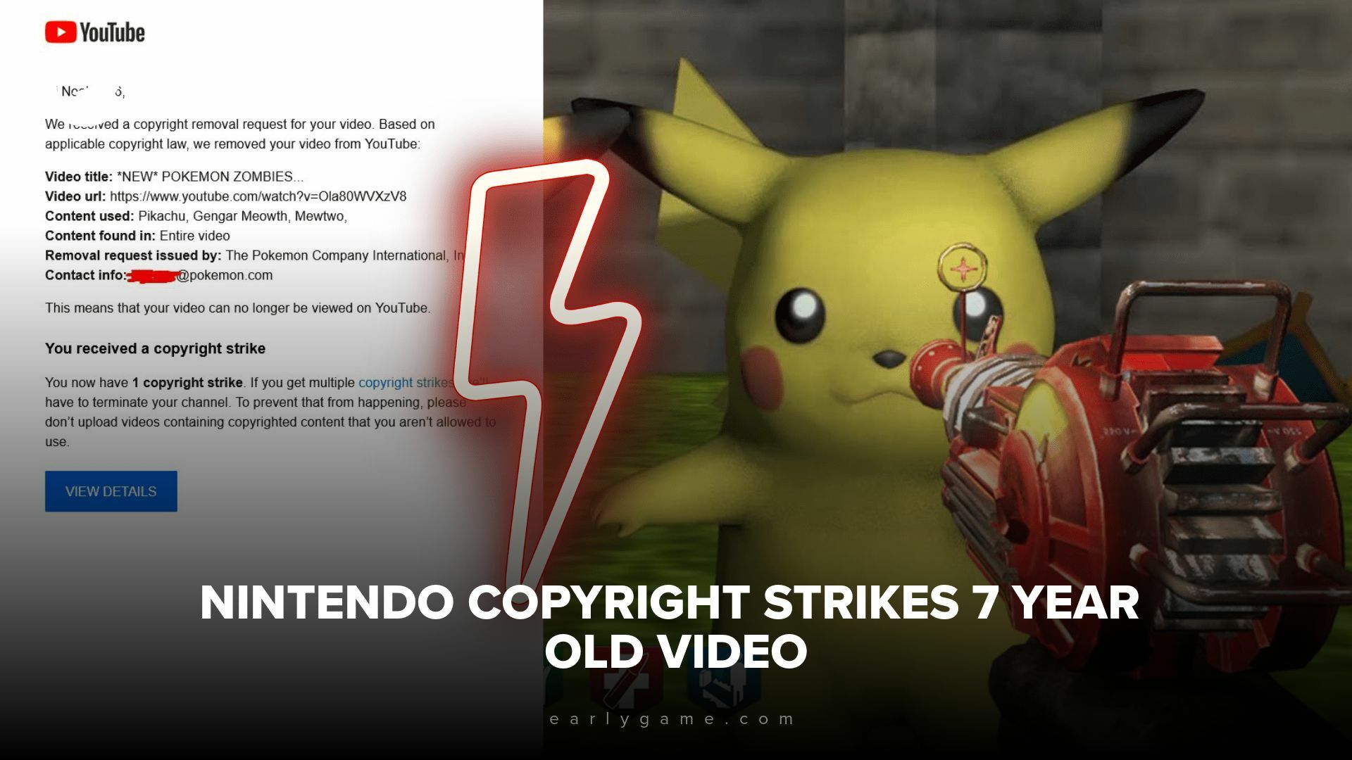 Семь лет после выпуска: создатель контента получил сбивающее с толку предупреждение о нарушении авторских прав от Nintendo