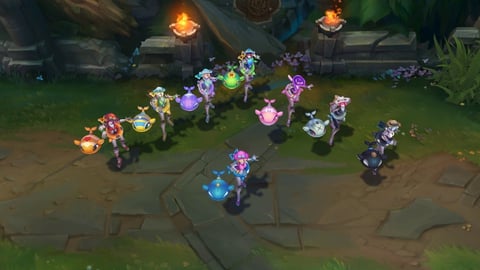 Orianna pool party skin lol