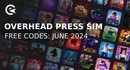 Overhead press simulator codes june 2024