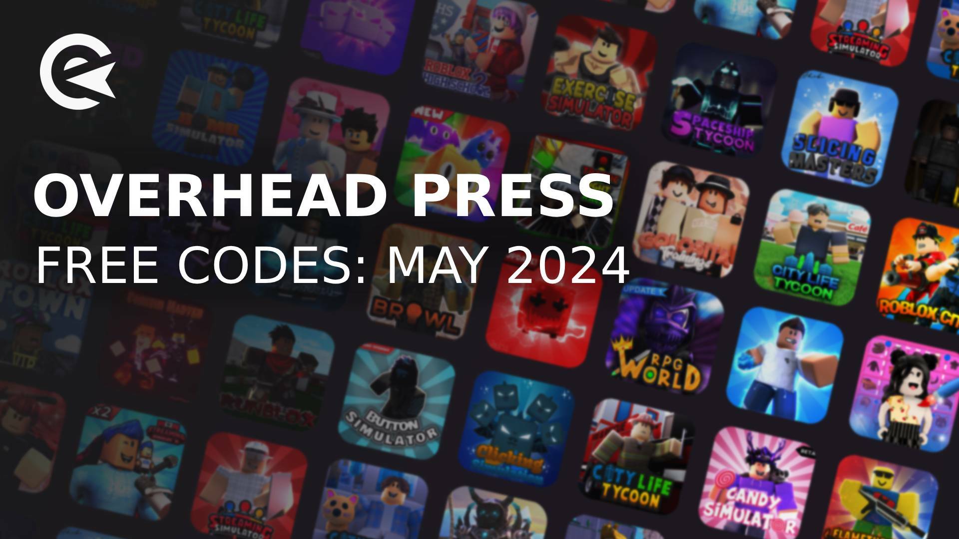 Overhead press simulator codes may