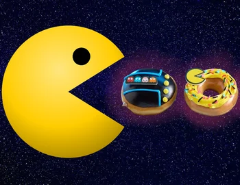 Pacman krispy kreme 4 eigene collage