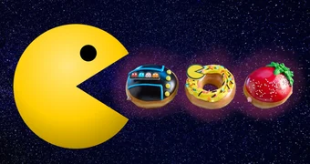 Pacman krispy kreme 4 eigene collage