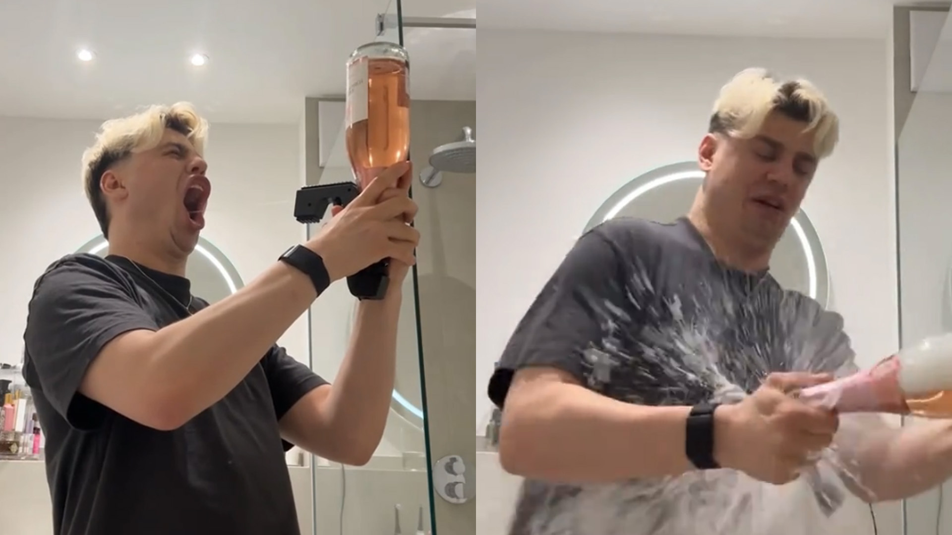 Papaplatte champagner