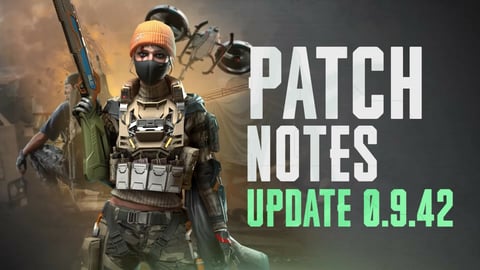 Patch notes update 0 9 42