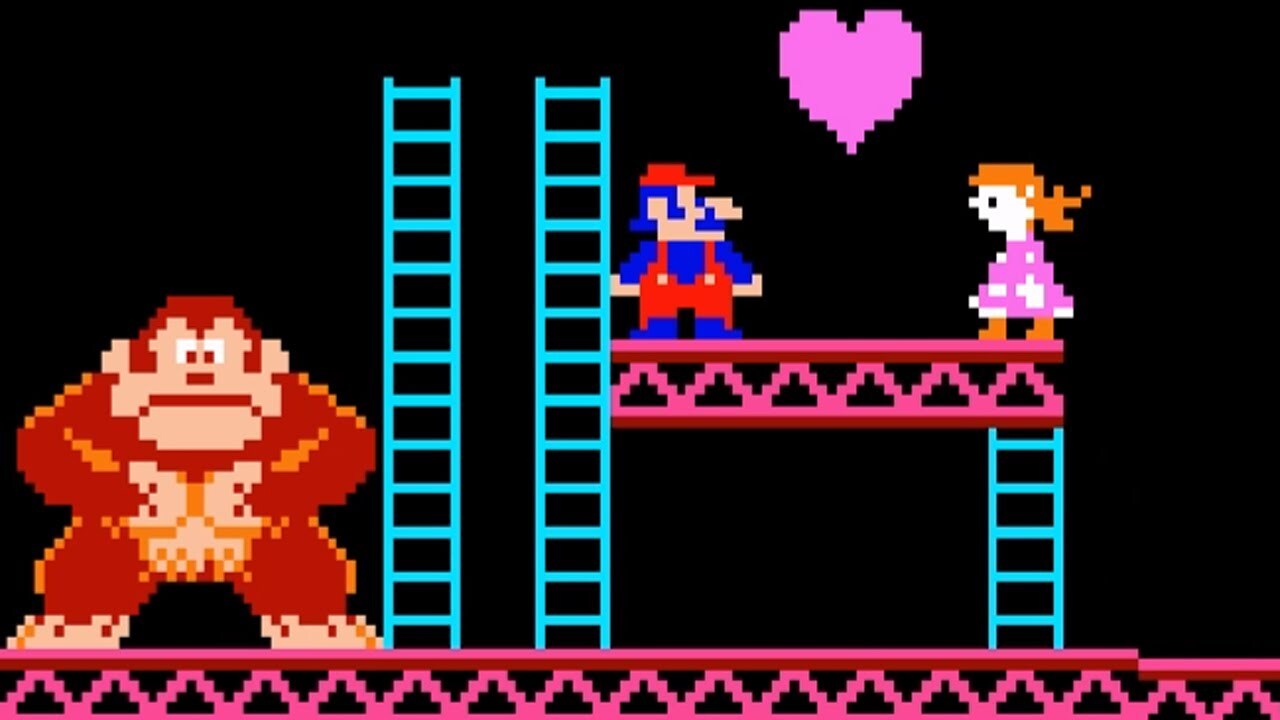 Pauline donkey kong