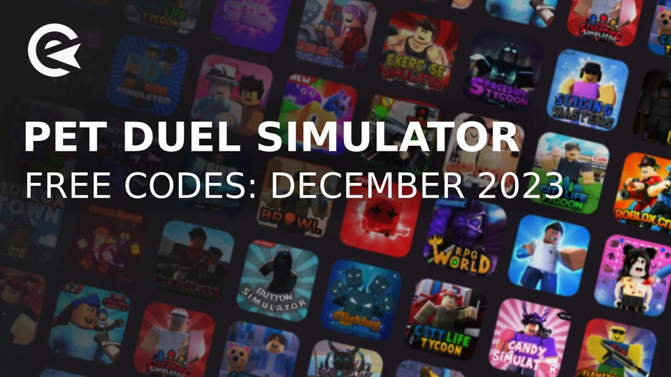 Pet Duel Simulator Codes - Roblox December 2023 