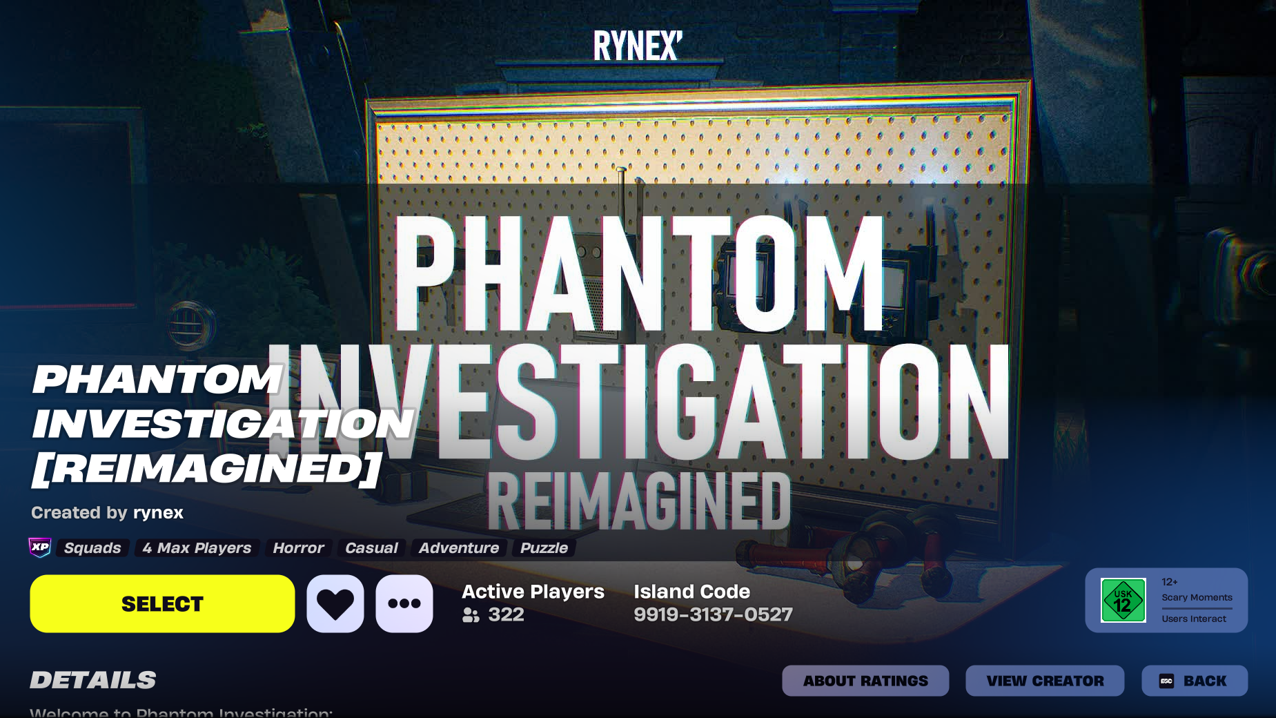Phantom investigation