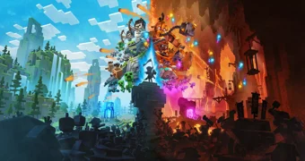 Png Minecraft Legends Keyart