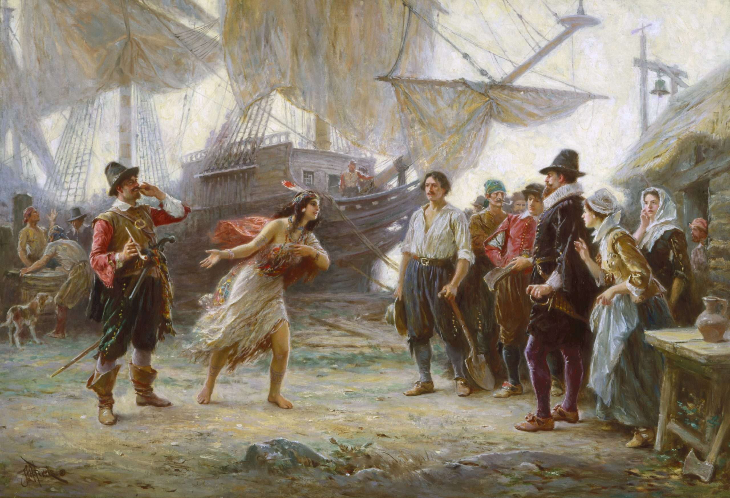 Pocahontas captivity