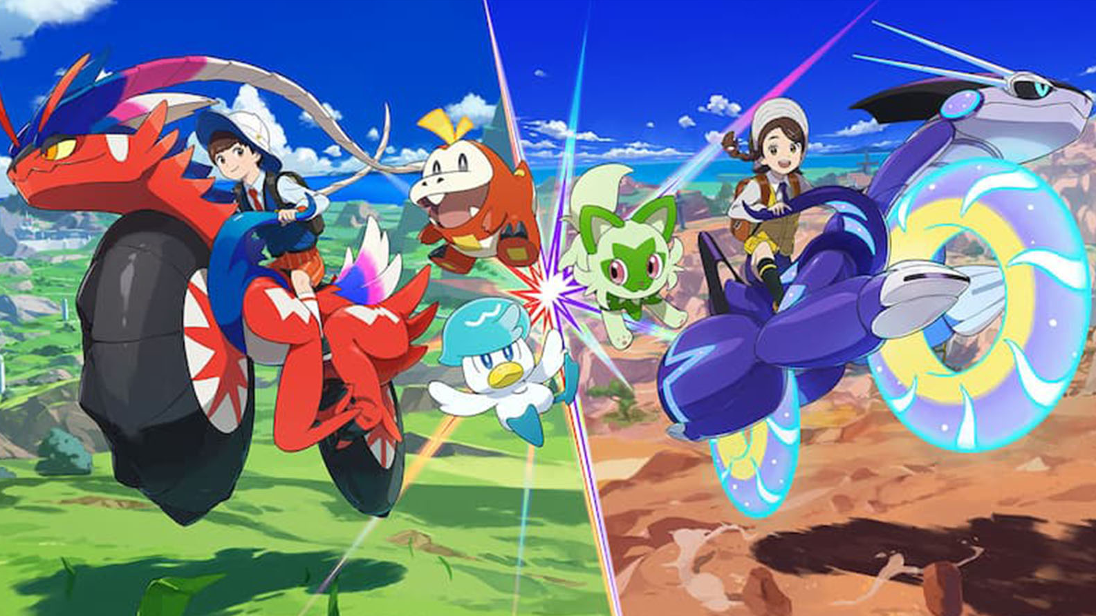 Pokémon scarlet and violet