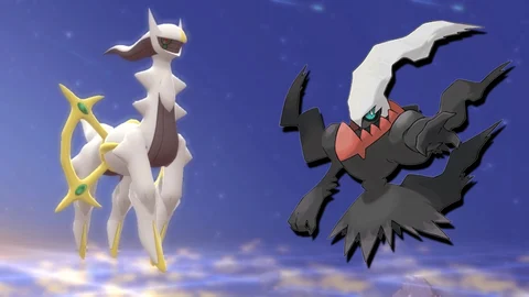 Pokemon bdps arceus darkrai