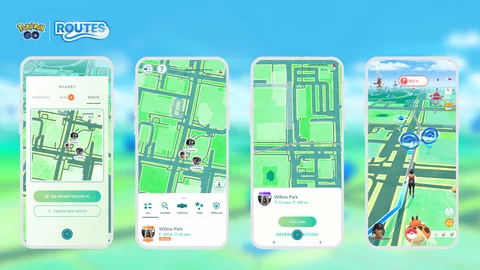 Pokemon go routes 2