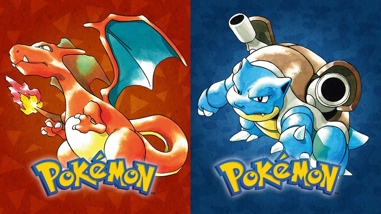 Pokemon red and blue