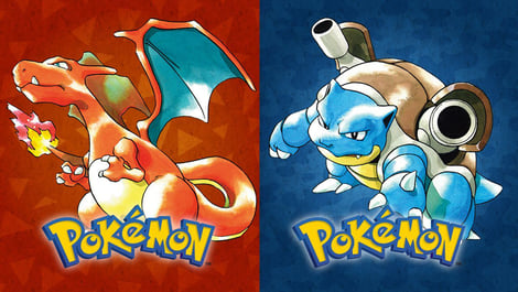 Pokemon red and blue