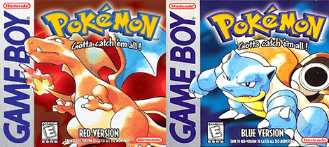 Pokemon red and blue