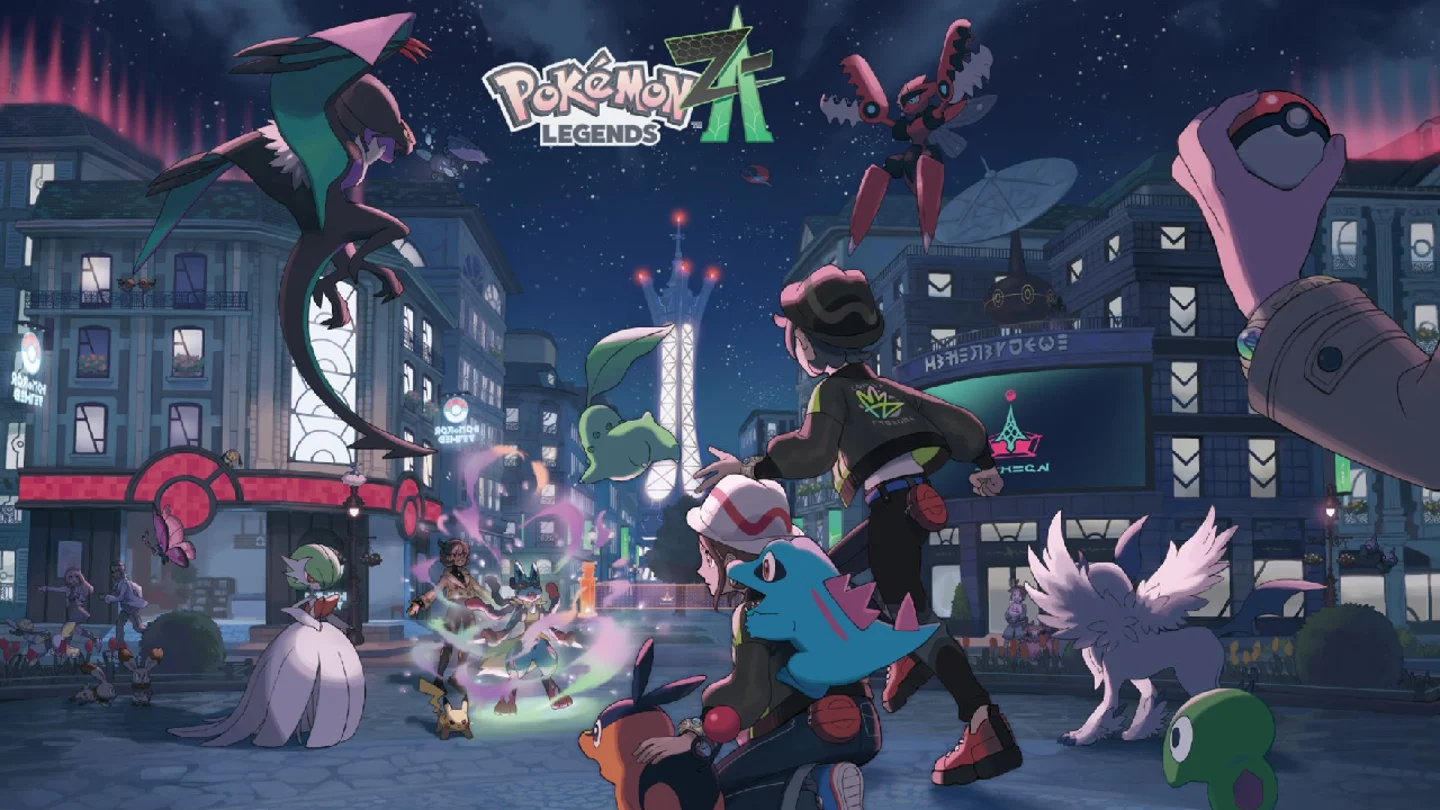 Pokemon Z-A Cover Art