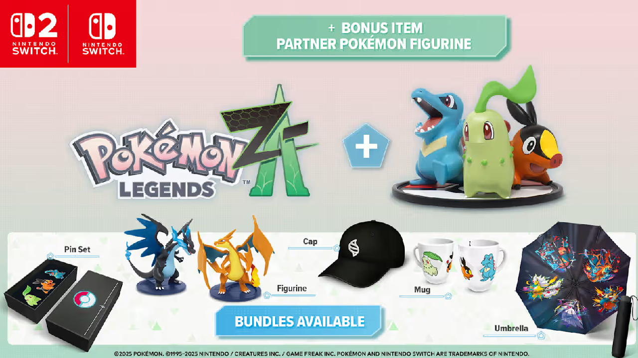 Pokemon z a preorder bonus