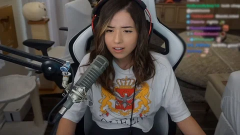 Pokimane grumpy