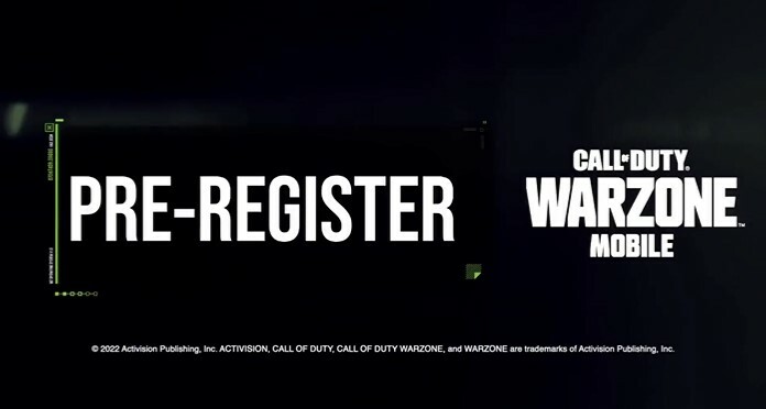 Call of Duty: Warzone Mobile pre-registrations are now open for