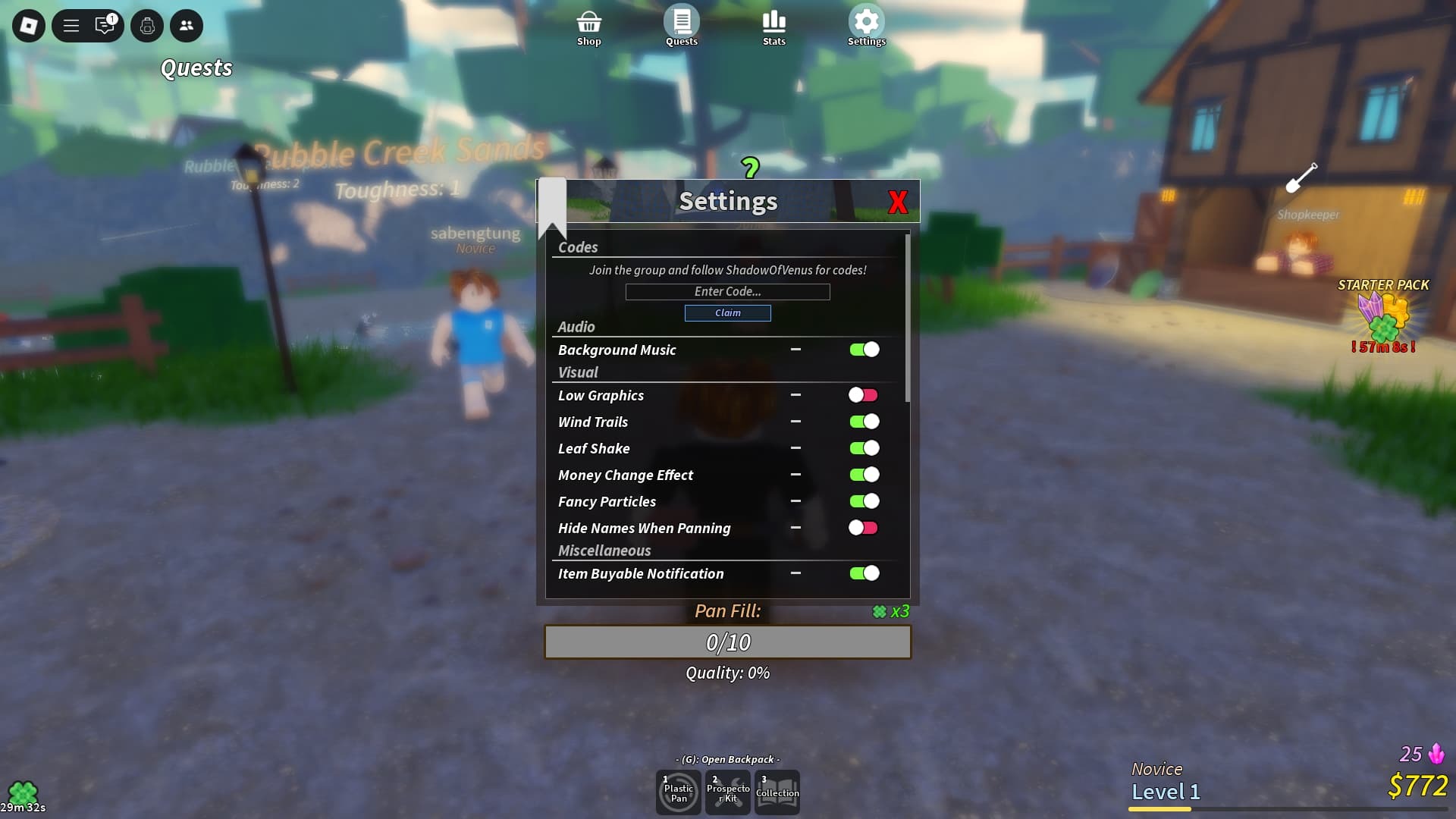 Prospecting how to redeem