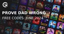 Prove dad wrong by being a criminal codes june 2024