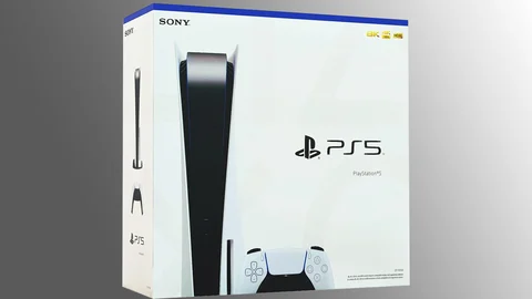 Ps 5 box grey