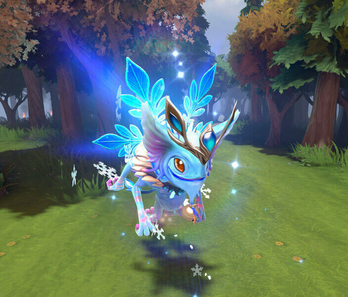 Puck dota 2 curious coldspell