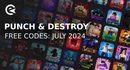 Punch destroy codes july