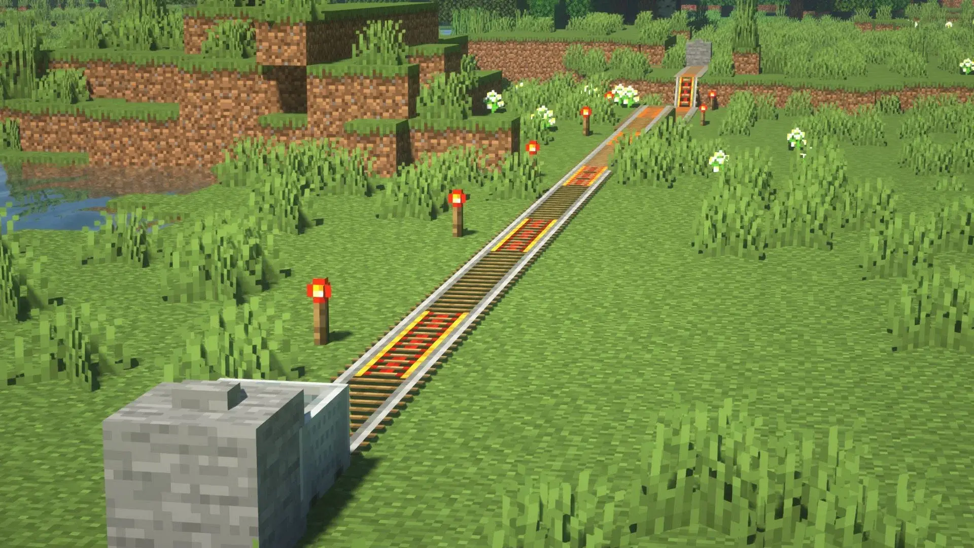 Railway system minecraft