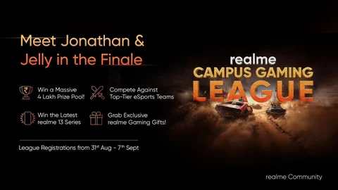 Realme Campus Gaming League meet up