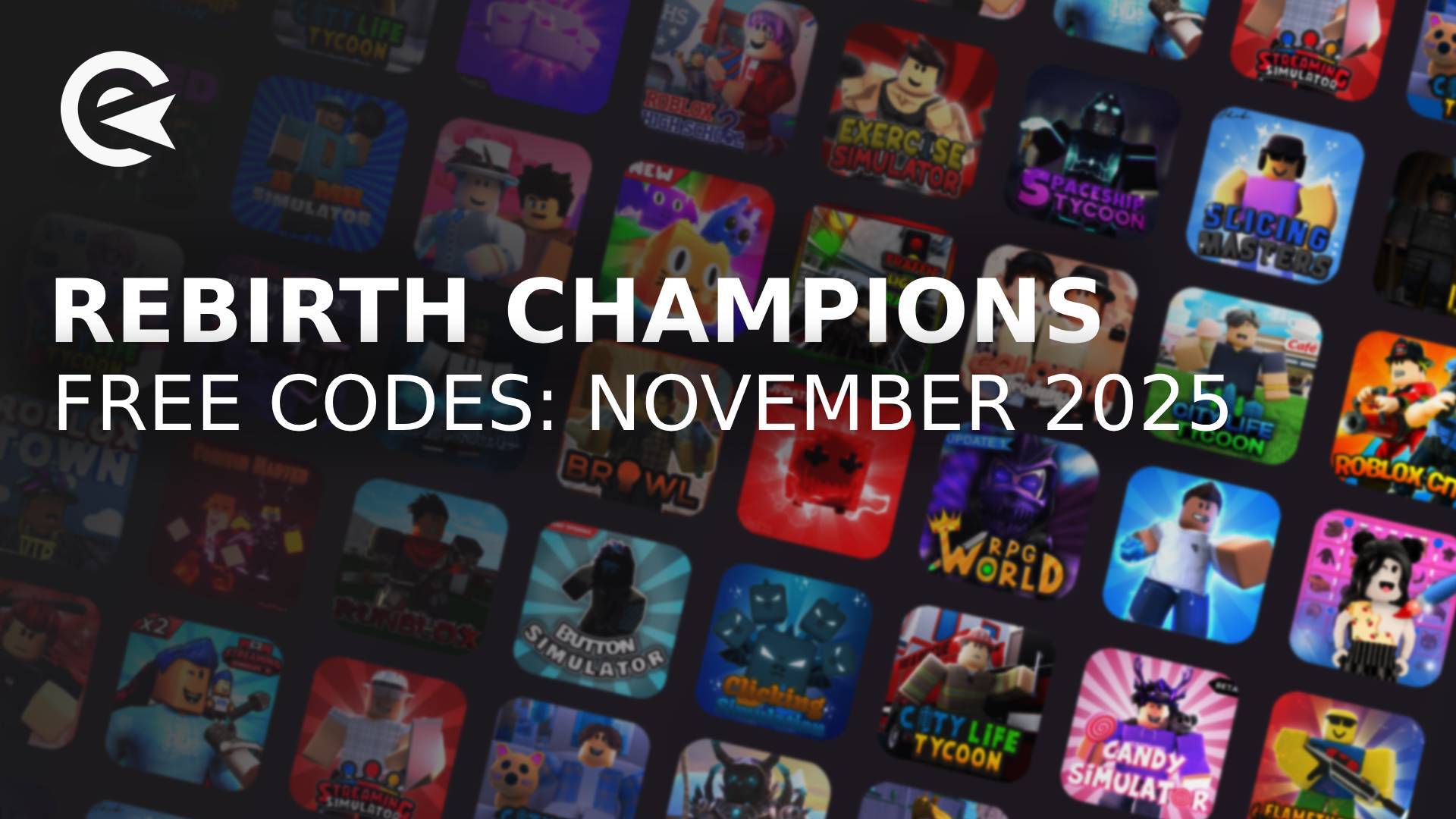 Rebirth champions ultimate codes nov 25
