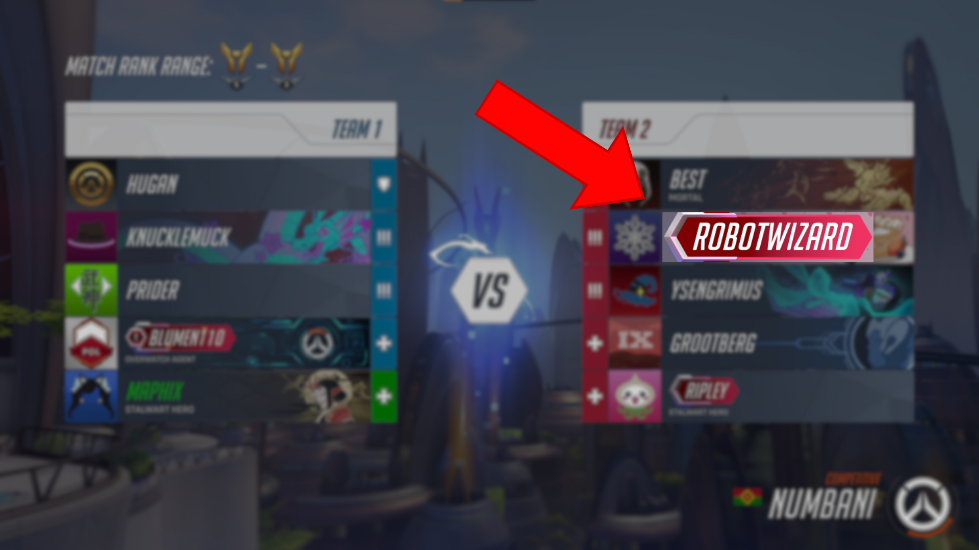 Overwatch 2: What do these red banners around the name mean?