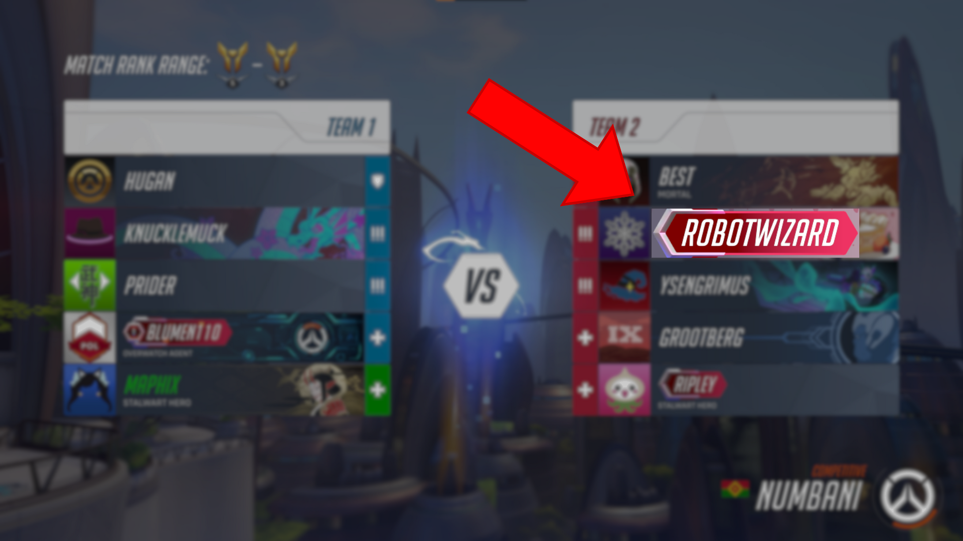 Red banners overwatch