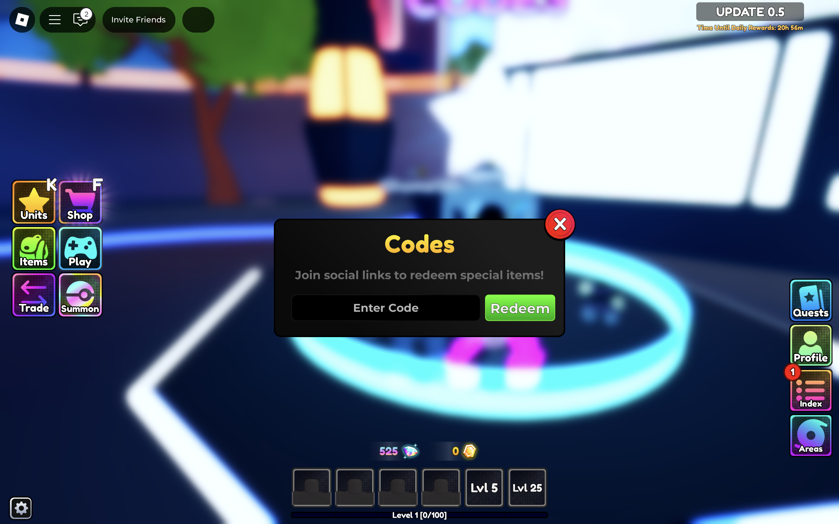 Redeem Anime Realms codes