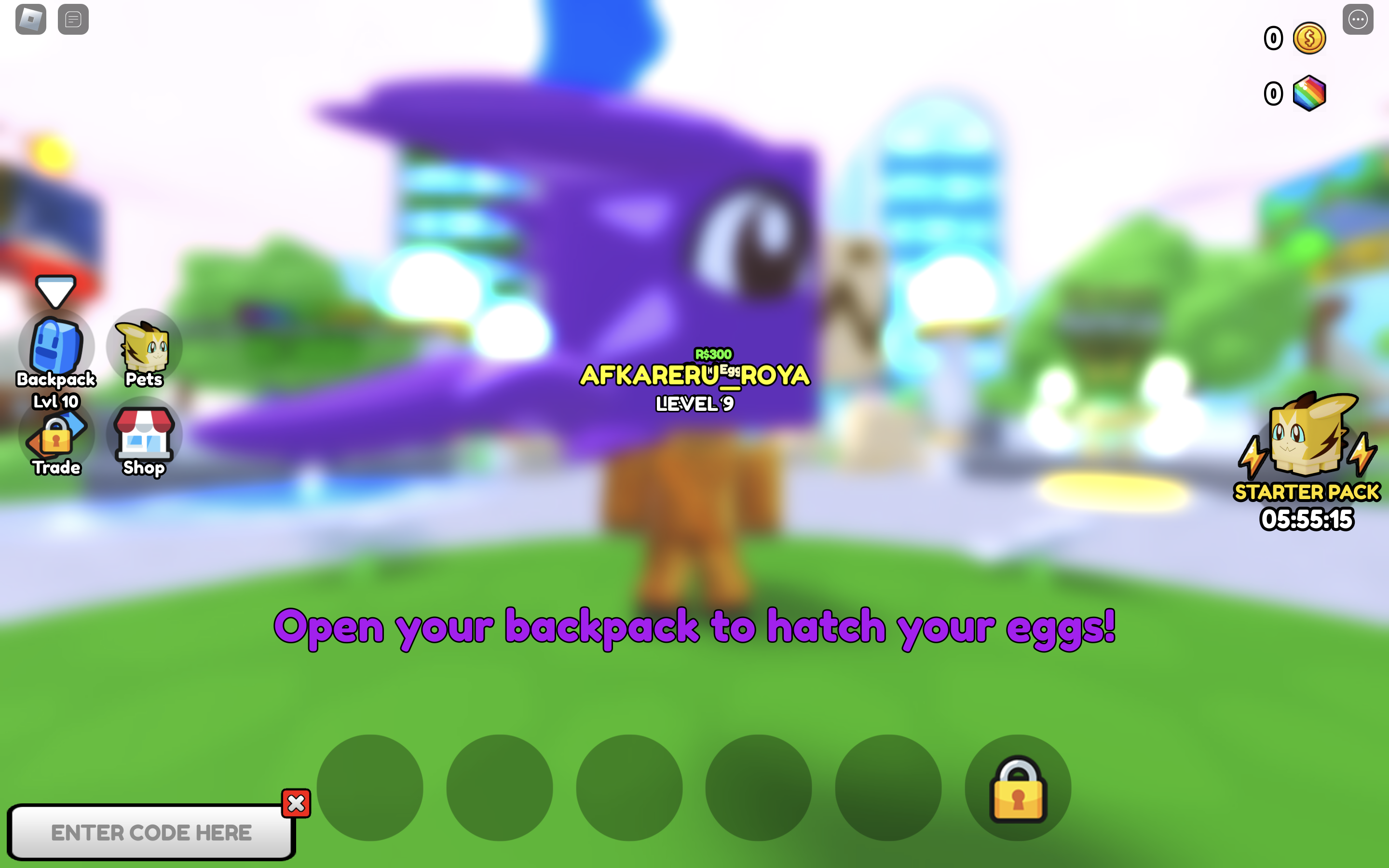 Redeem codes in Battle Pets TD