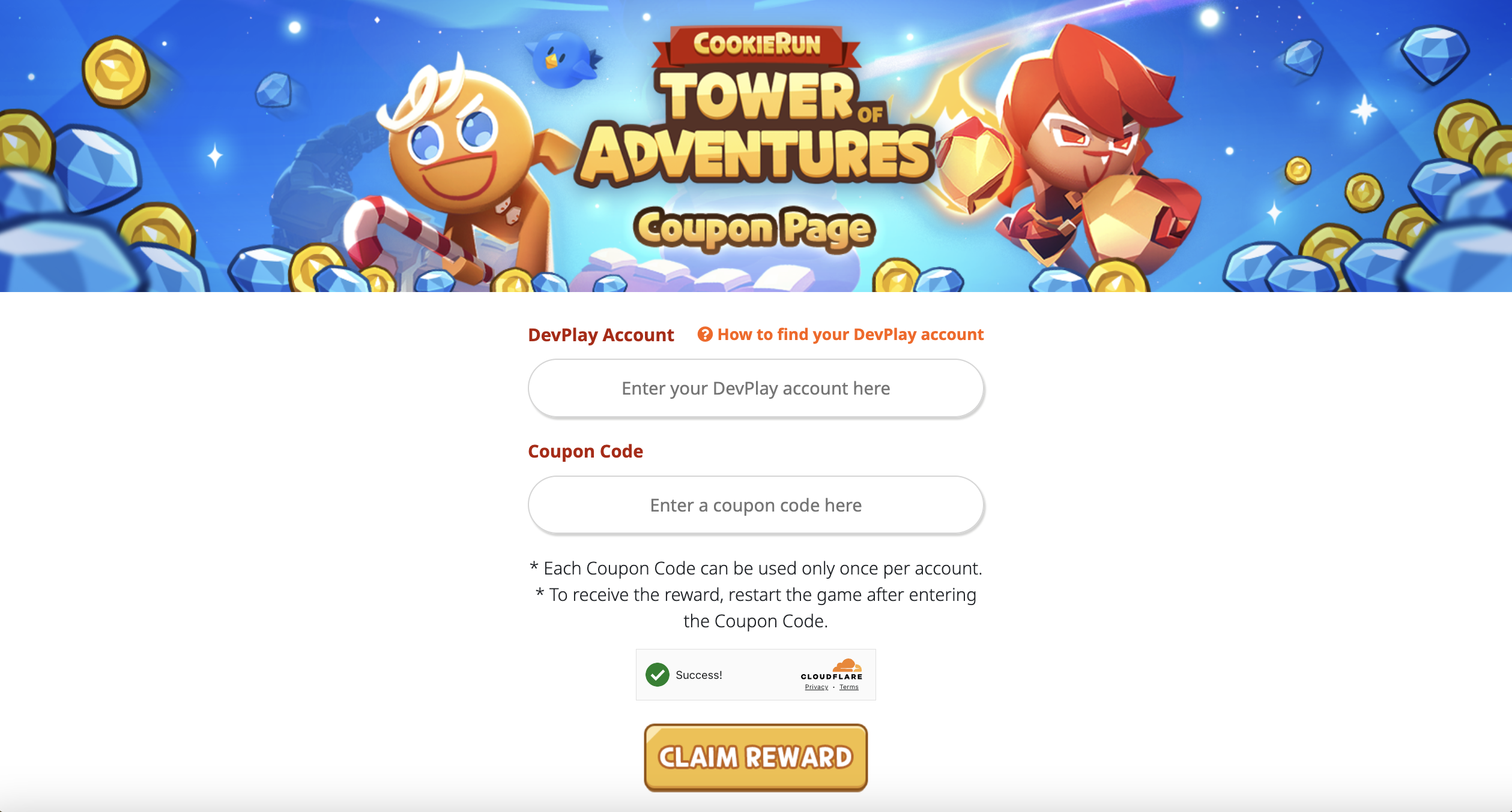 Коды Cookie Run Tower of Adventures (июль 2024 г.)