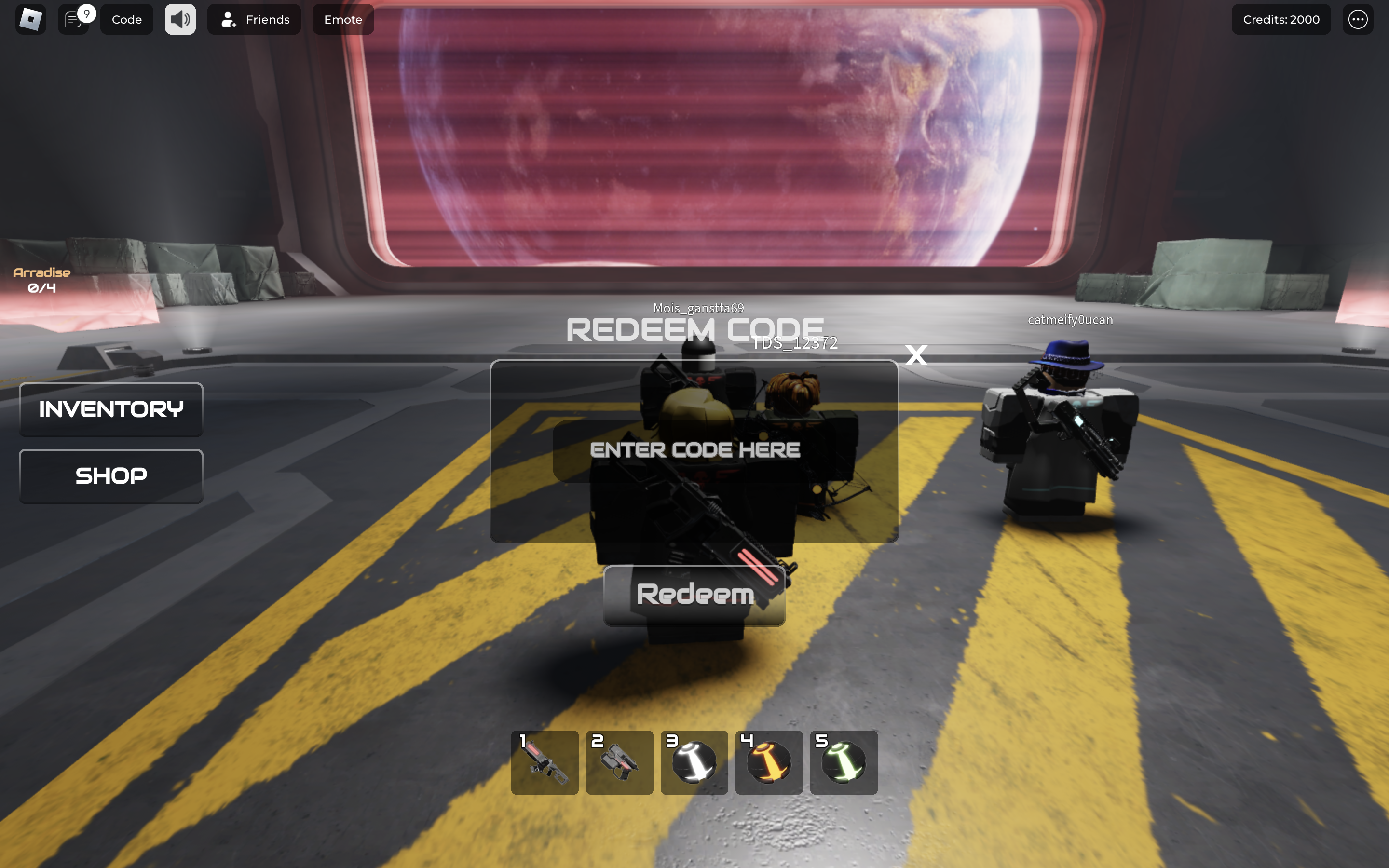 Redeem codes in Darkdivers