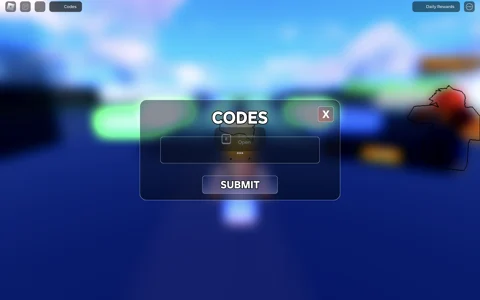 Redeem codes in Elemental Duels