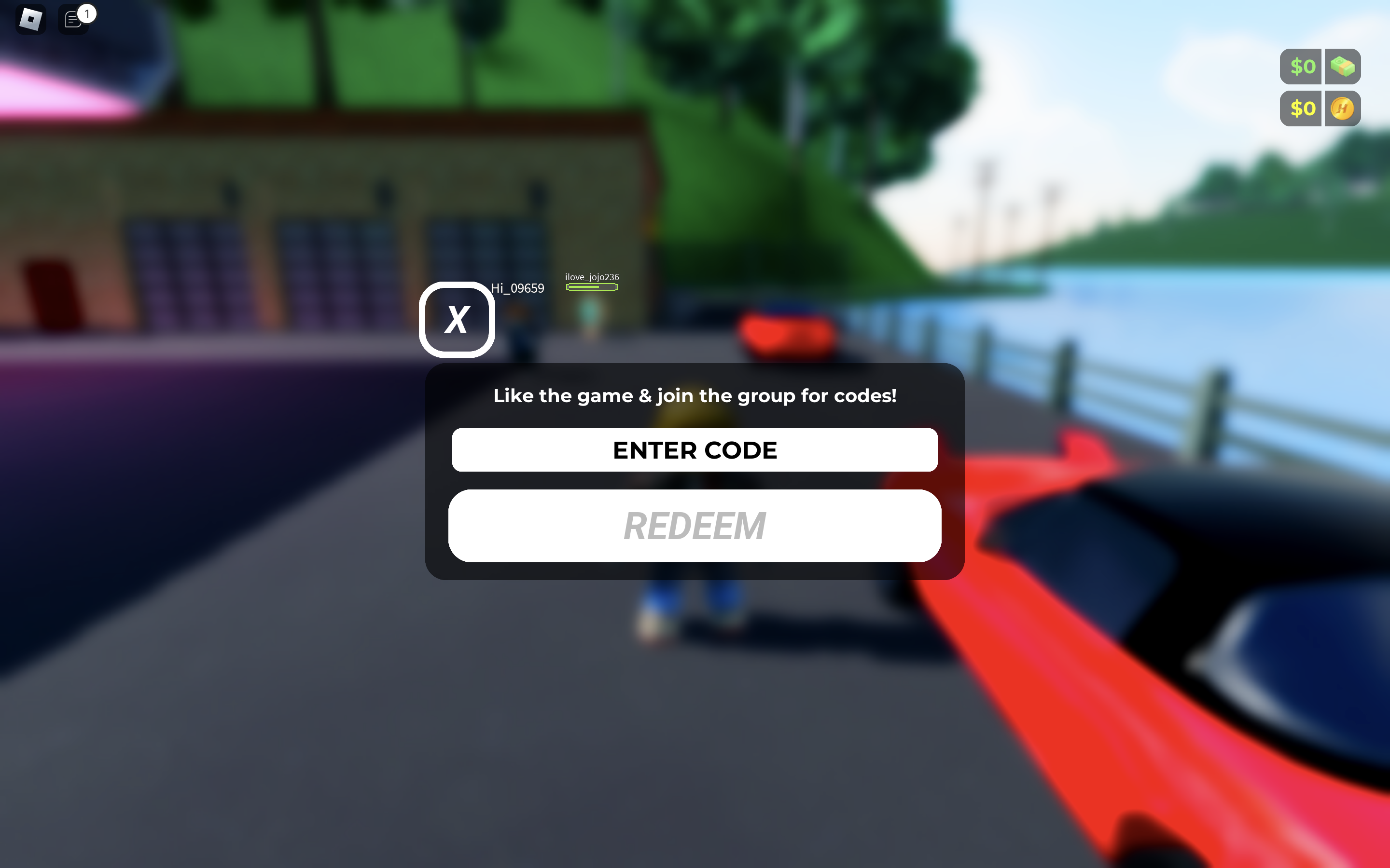 Redeem codes in Highway Hooligans