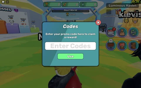 Redeem codes in Monster Rider Simulator