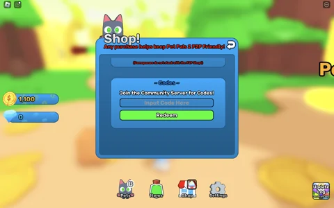 Redeem codes in Pet Pals 2