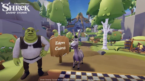 Redeem codes in Shrek Swamp Tycoon