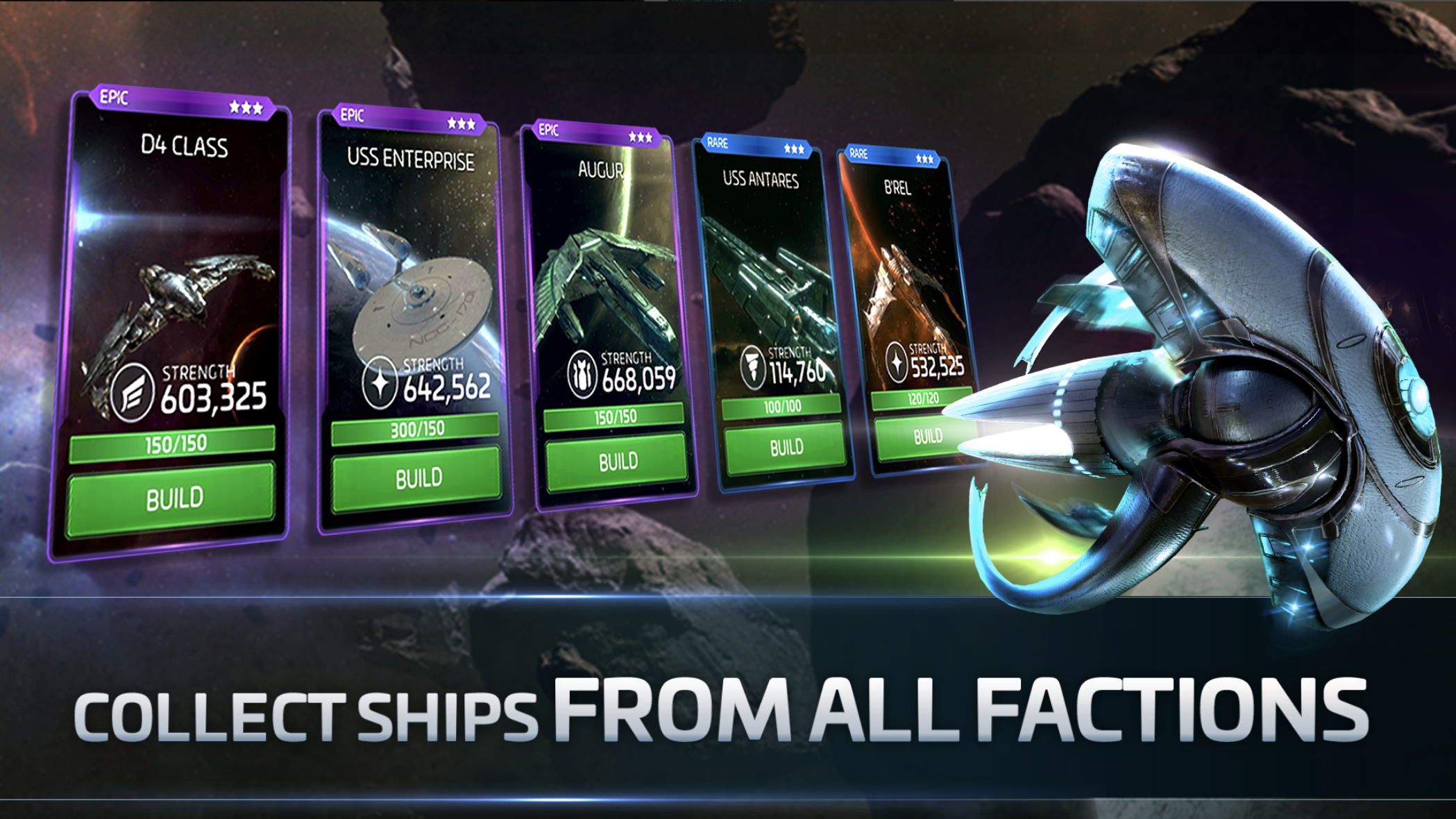 Redeem codes in Star Trek Fleet Command