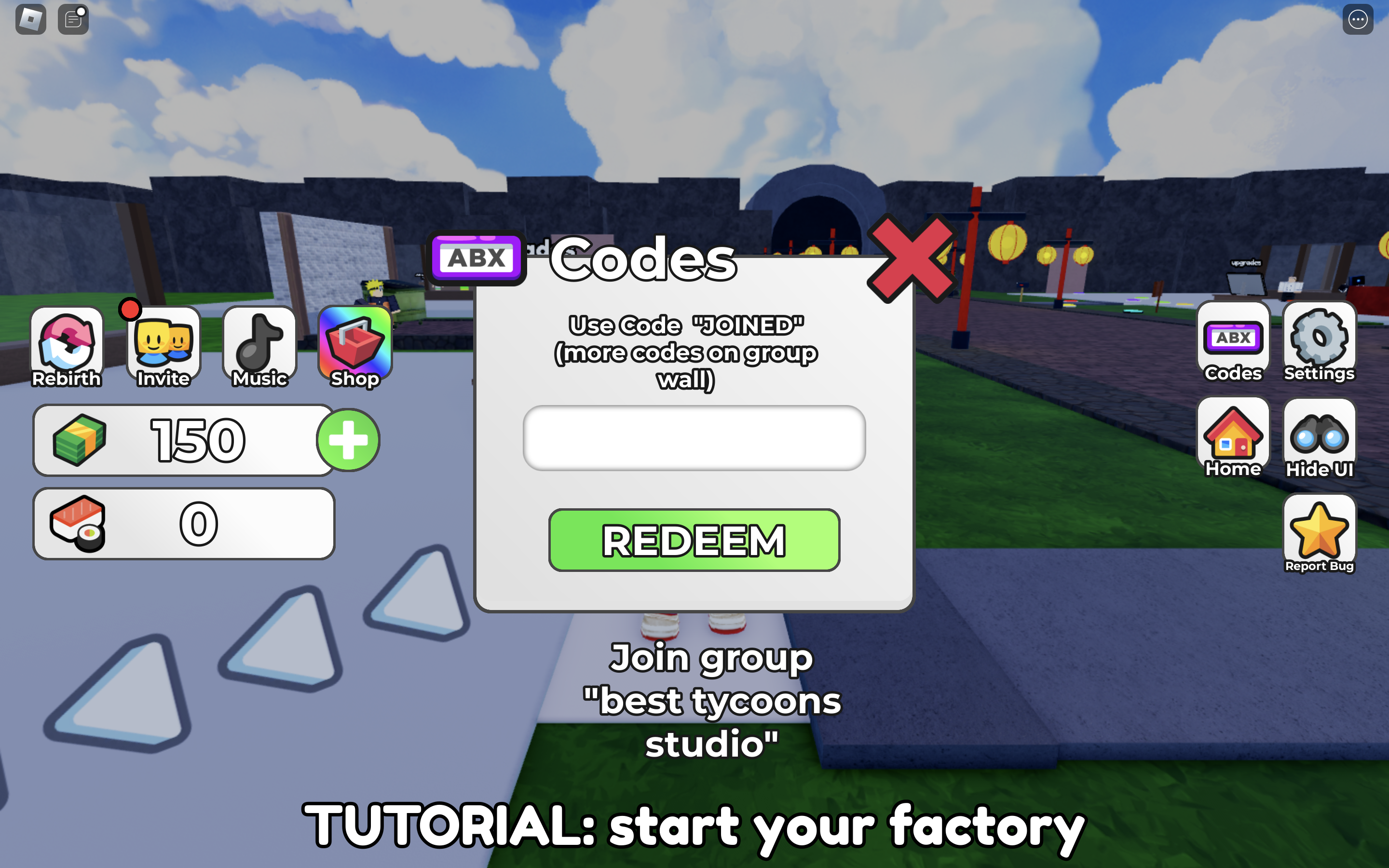 Sushi Shop Tycoon Codes (July 2024)