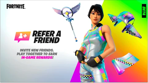 Refer a friend fortnite