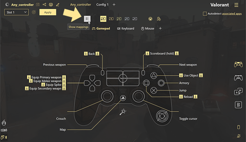 Rewasd controller guide
