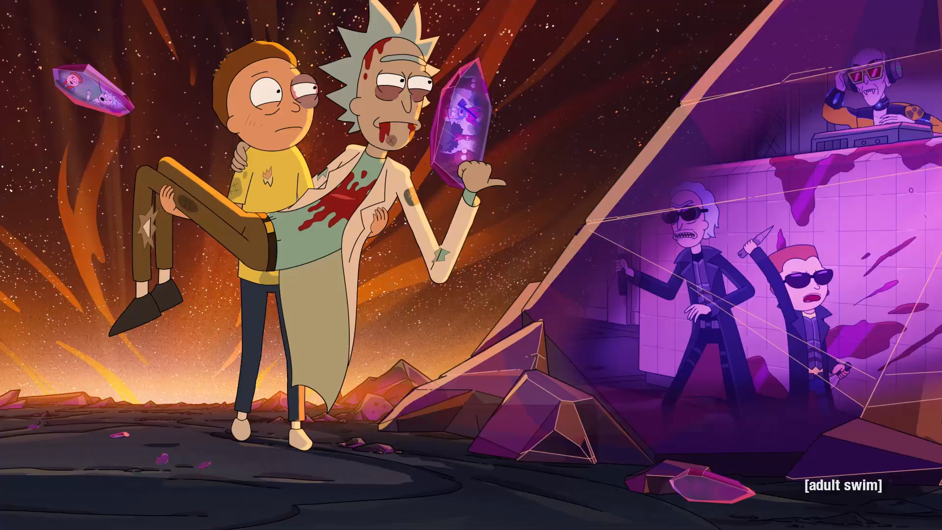 SDCC Rick and Morty The Anime Gets First Look Teaser